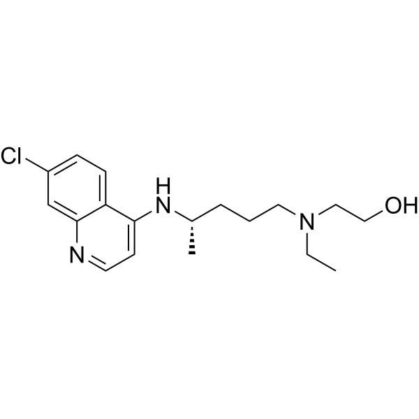 (S)-Hydroxychloroquine Chemical Structure