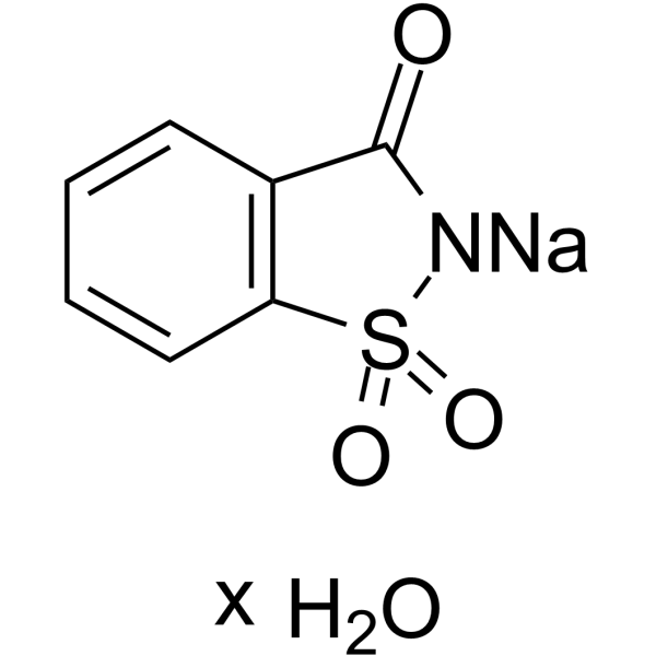 Saccharin sodium hydrate Chemical Structure