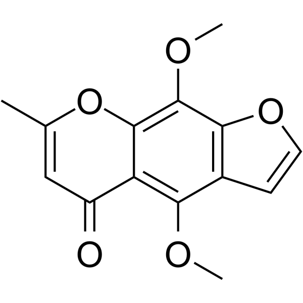 Khellin Chemical Structure
