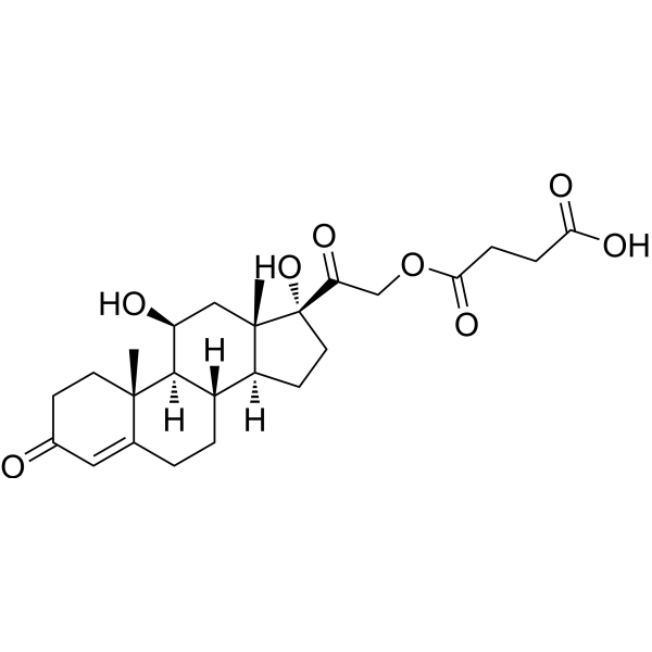 Hydrocortisone hemisuccinate (Standard) Chemical Structure
