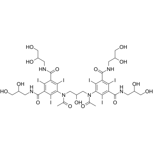 Iodixanol Chemical Structure