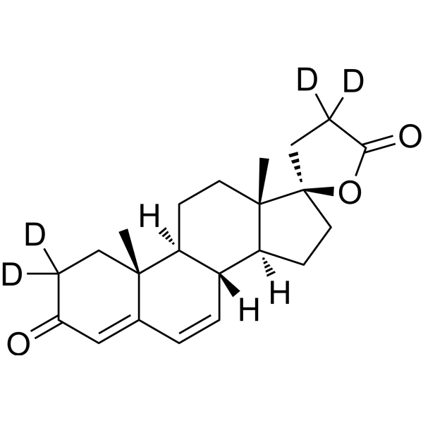 Canrenone-d4 Chemical Structure