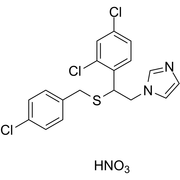 Sulconazole mononitrate Chemical Structure