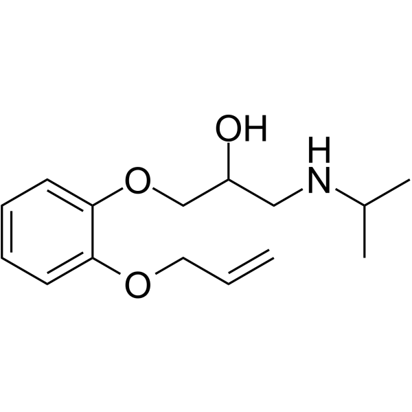 Oxprenolol Chemical Structure
