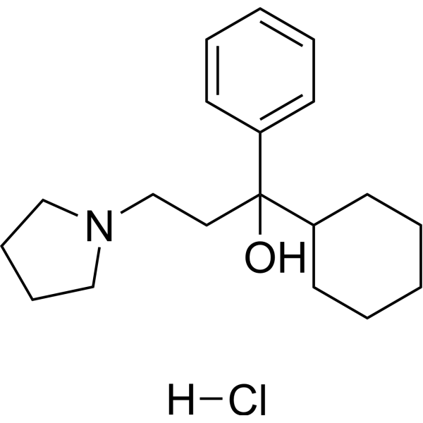 Procyclidine hydrochloride Chemical Structure