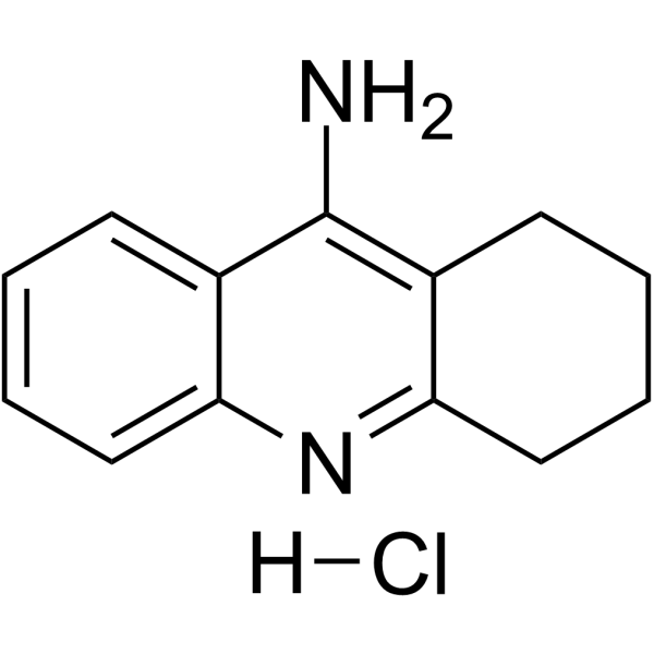Tacrine hydrochloride Chemical Structure