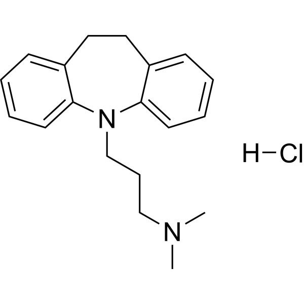Imipramine hydrochloride (Standard) Chemical Structure