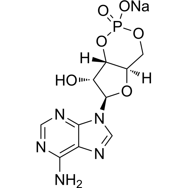 Cyclic AMP sodium Chemical Structure