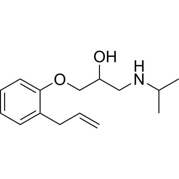 Alprenolol Chemical Structure