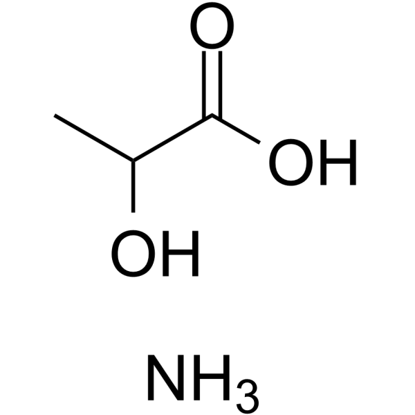 Ammonium lactate Chemical Structure