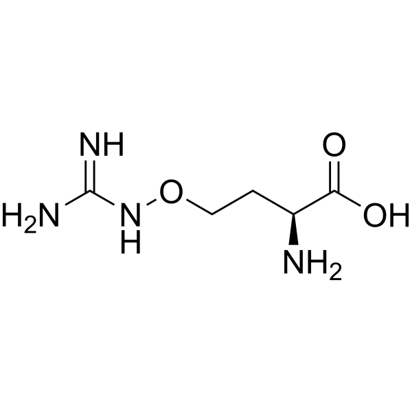 L-Canavanine Chemical Structure