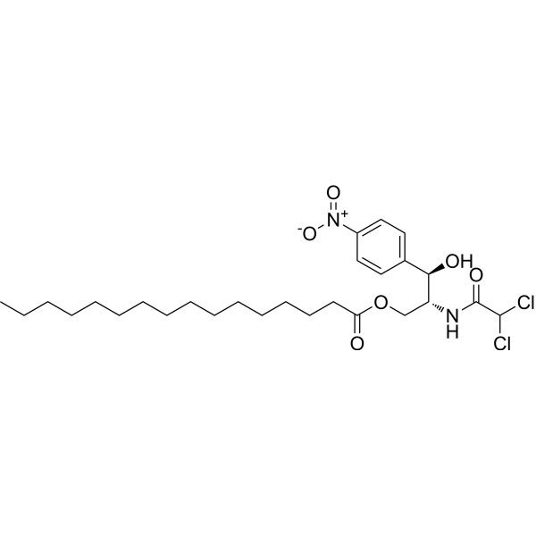 Chloramphenicol palmitate Chemical Structure
