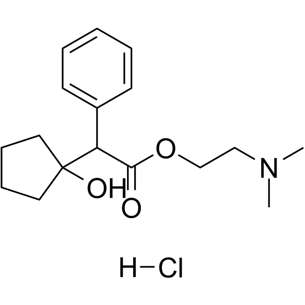Cyclopentolate hydrochloride Chemical Structure
