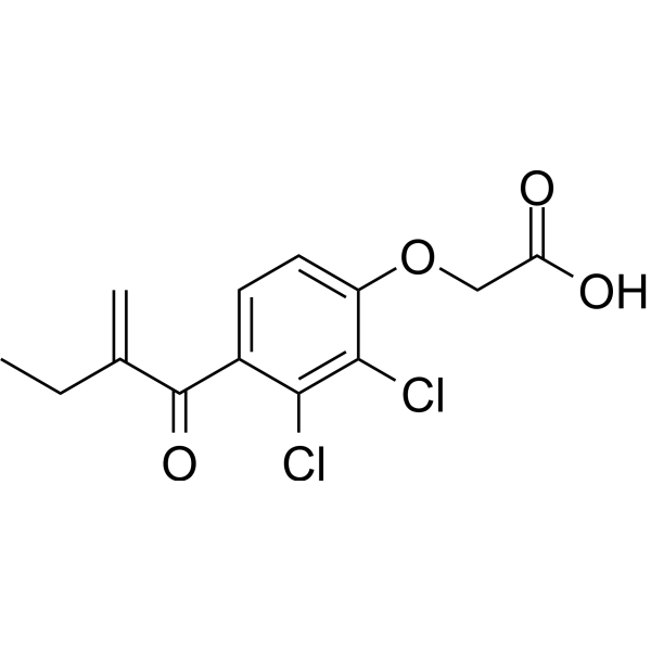 Ethacrynic acid Chemical Structure