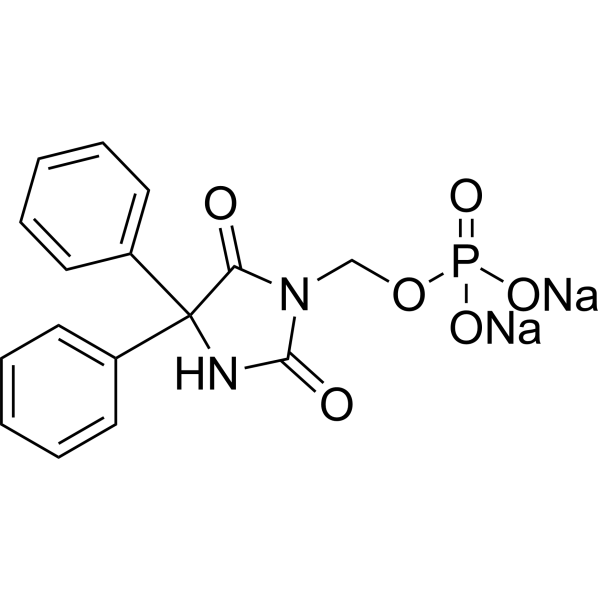 Fosphenytoin disodium Chemical Structure