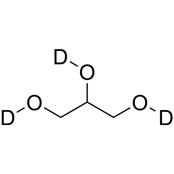 Glycerol-d<sub>3</sub> Chemical Structure