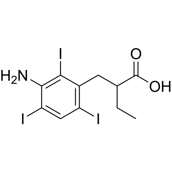 Iopanoic acid Chemical Structure