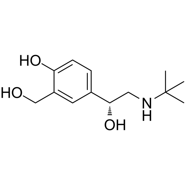 Levalbuterol Chemical Structure