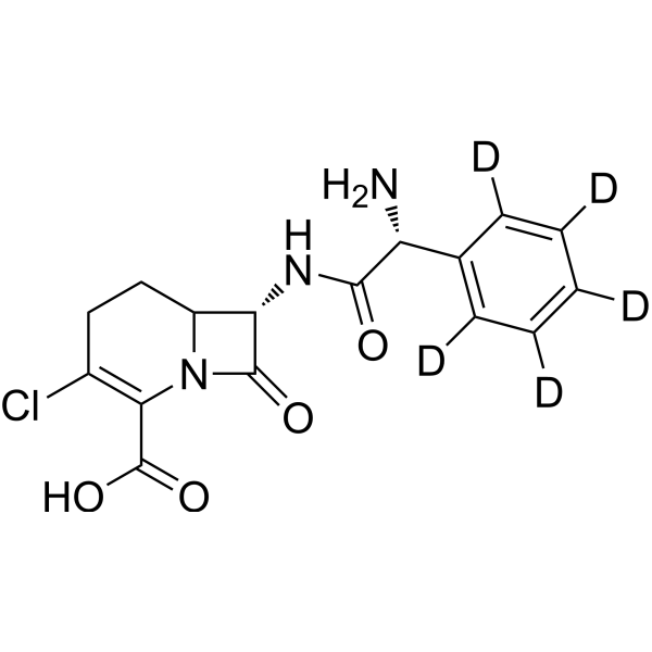 Loracarbef-d5 Chemical Structure