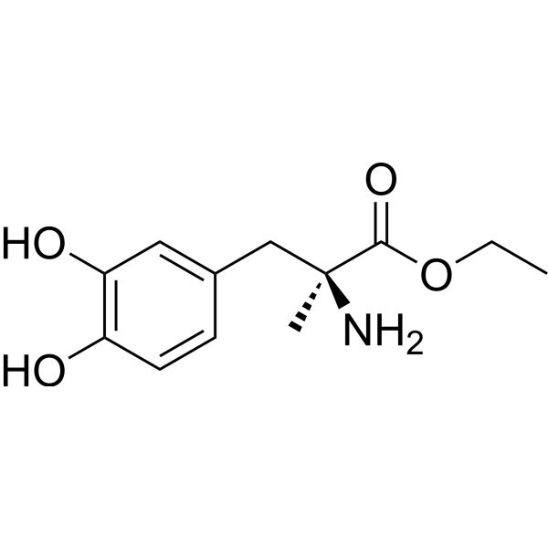 Methyldopate Chemical Structure