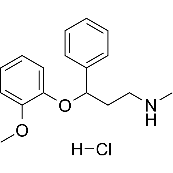 Nisoxetine hydrochloride Chemical Structure