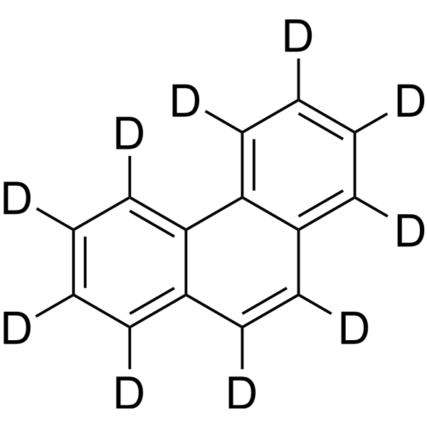 Phenanthrene-d<sub>10</sub> Chemical Structure