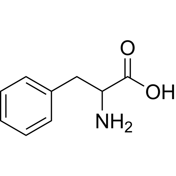 DL-3-Phenylalanine Chemical Structure