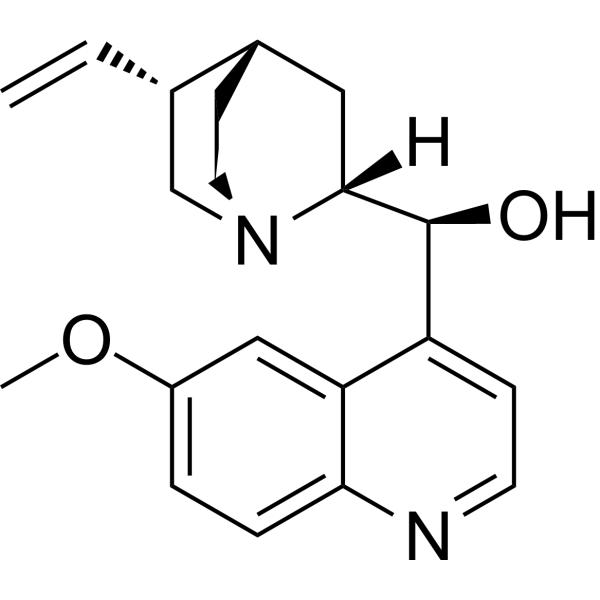 Quinidine (15% dihydroquinidine)