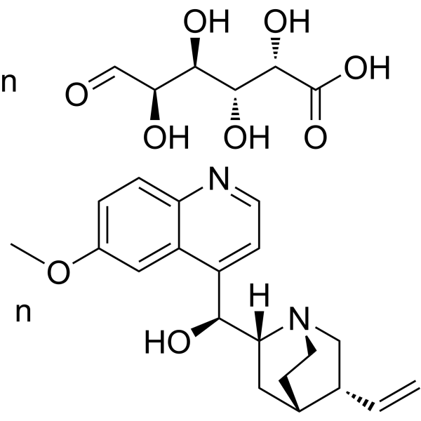 Quinidine polygalacturonate Chemical Structure