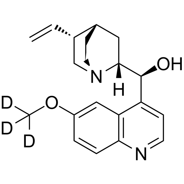 Quinidine-d<sub>3</sub> Chemical Structure