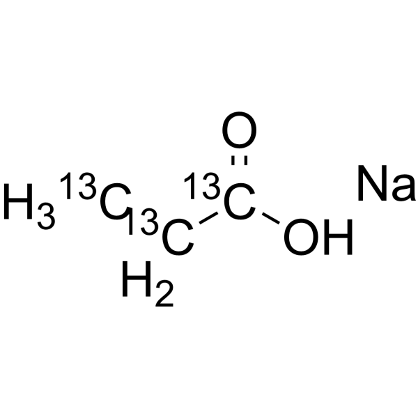 Propanoic-13C3 sodium