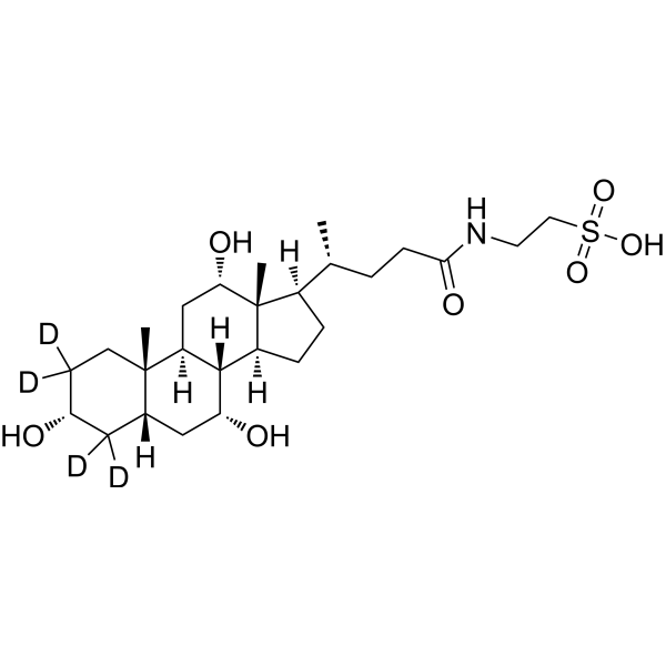 Taurocholic acid-<em>d</em><em>4</em>