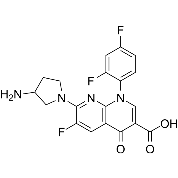 Tosufloxacin Chemical Structure