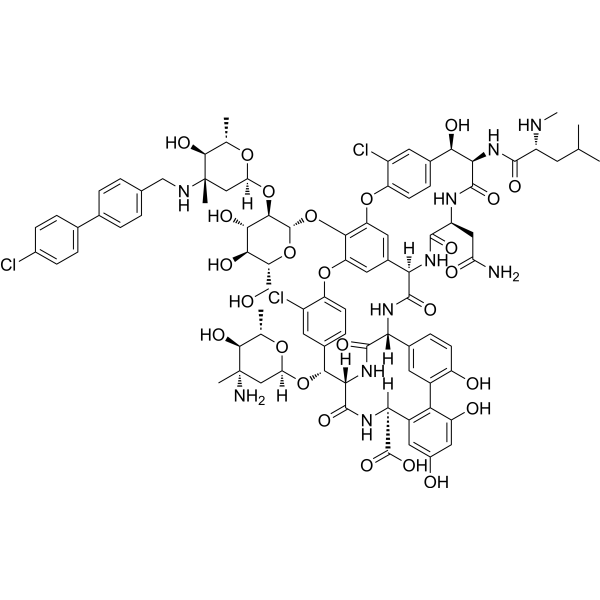Oritavancin Chemical Structure