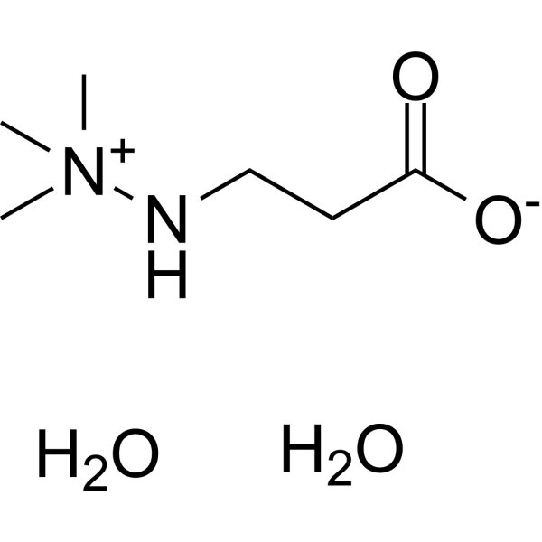 Meldonium dihydrate Chemical Structure