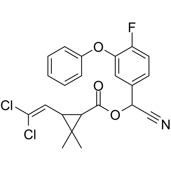 Cyfluthrin Chemical Structure