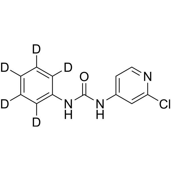 Forchlorfenuron-d<sub>5</sub> Chemical Structure