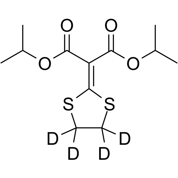 Isoprothiolane-d<sub>4</sub> Chemical Structure