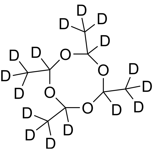 Metaldehyde-d<sub>16</sub> Chemical Structure