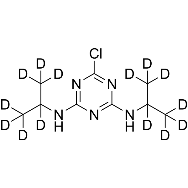 Propazine-d<sub>14</sub> Chemical Structure