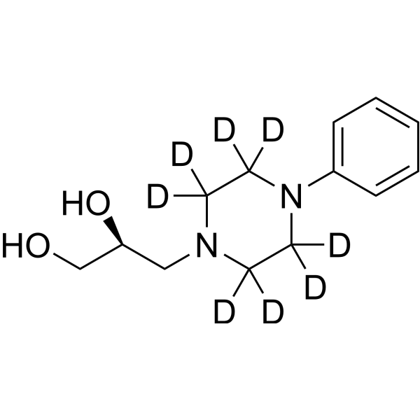 Levodropropizine-d<sub>8</sub> Chemical Structure