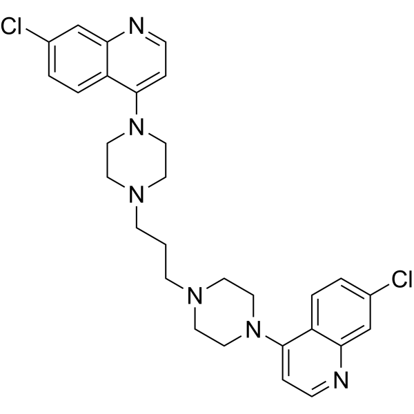 Piperaquine Chemical Structure
