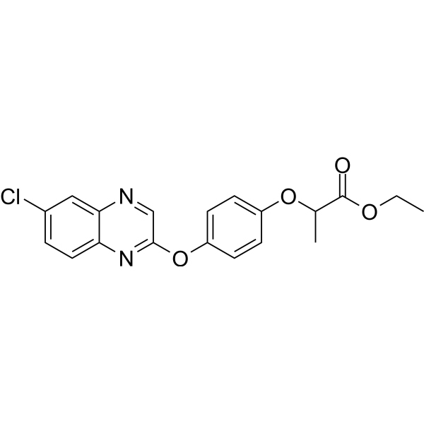 Quizalofop-ethyl Chemical Structure