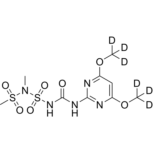 Amidosulfuron-d<sub>6</sub> Chemical Structure