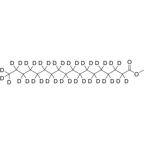 Methyl stearate-d<sub>35</sub> Chemical Structure
