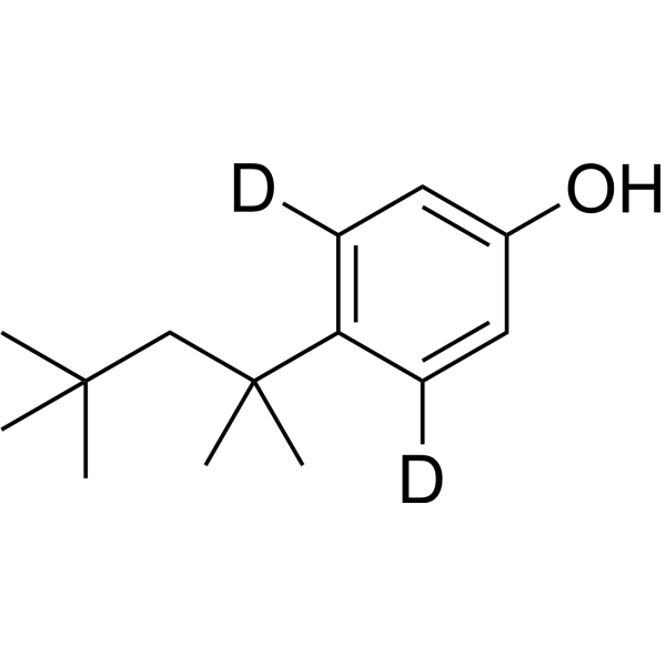 <em>4</em>-tert-Octylphenol-3,5-d2