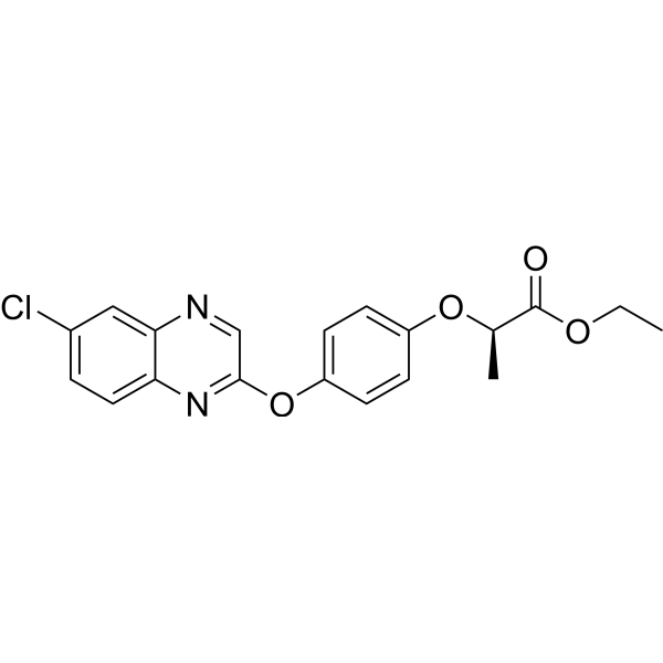 Quizalofop-p-ethyl Chemical Structure