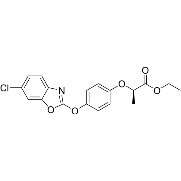 Fenoxaprop-P-ethyl Chemical Structure