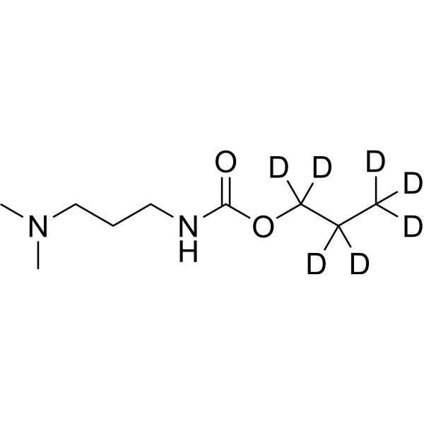 Propamocarb-d<sub>7</sub> Chemical Structure