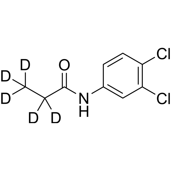 Propanil-d<sub>5</sub> Chemical Structure